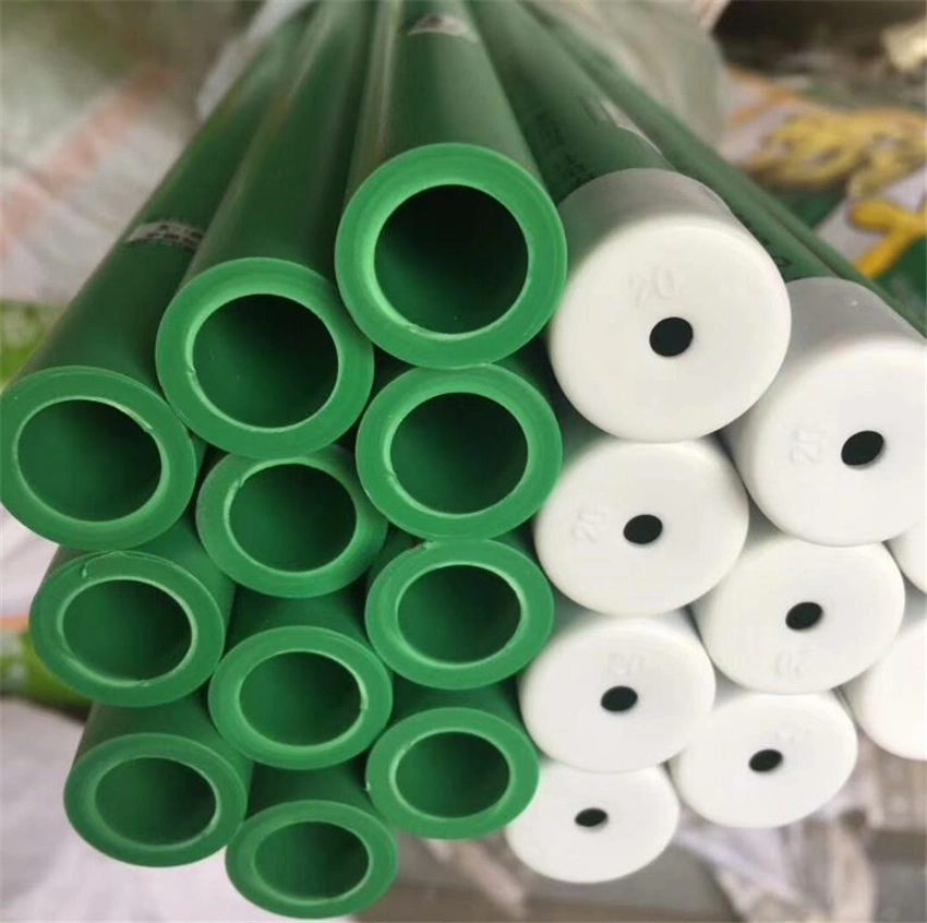 Factory High Quality PPR Pipe Material and PPR Fittings Customized Color Pn20 Pn25 PPR Pipe