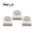 500 nm LED LED Single Color Dome Lens SMD 60-graden