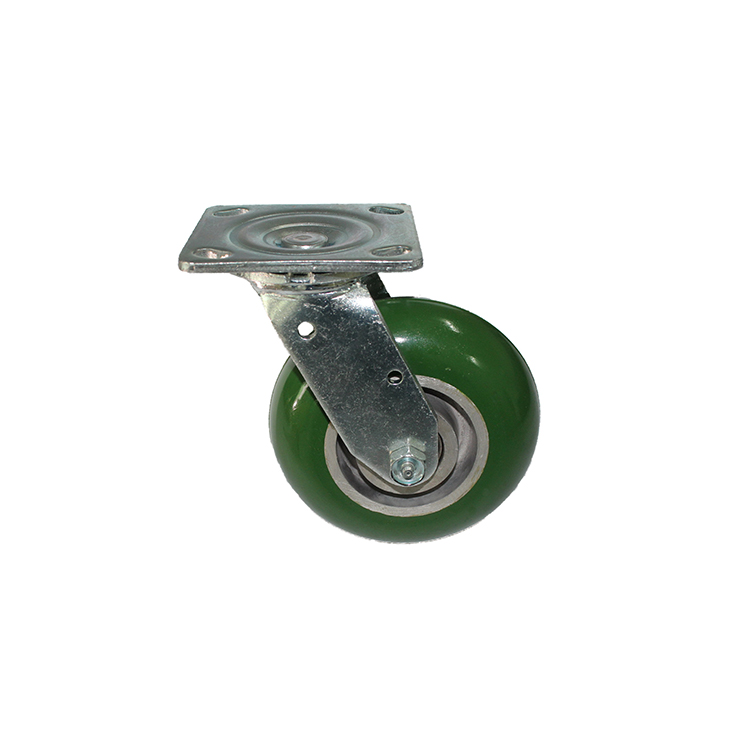 shuntong wholesale Wholesale Green Polyurethane Casting Boltless Swivel Fork Heavy Industrial Antique Rolling Caster Wheels heavy duty caster wheels