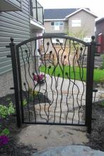 Countyard Forge Iron Gate