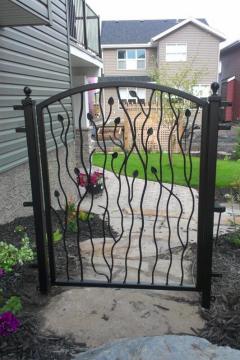 Countyard Forge Iron Gate