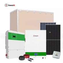 20kw with battery storage industrial use solar system