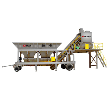 YHZS25 Mobile Concrete Batching Plant