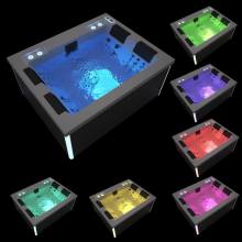 Outdoor Hot Tub Gazebo: Luxury 4-Person Acrylic Jacuzzi Spa for Sale