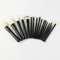 Professional goat hair makeup brush set