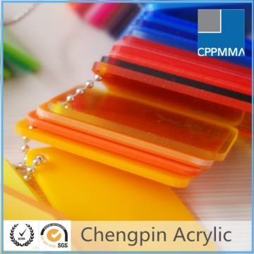 colorful thickness 2mm 1mm plexiglass sheet