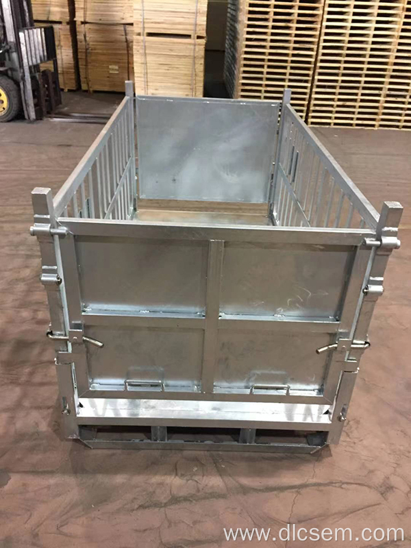 Heavy Duty Metal Turnover Box Crates