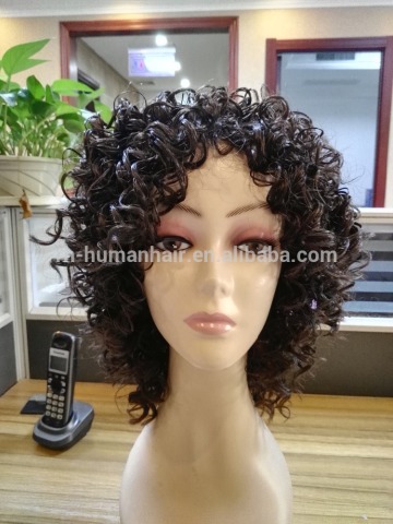 Hot selling in Africa cheap synthetic afro wigs