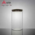 ATO Tinggi Borosilicate Glass Teh Storage Container