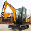 2.5ton Mini Rubber Track Escavator Pelle Digging Machine