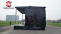 8x7x6.3m mobiele trailer -podium