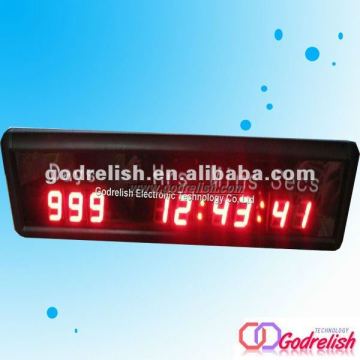 led count up and down timer clock