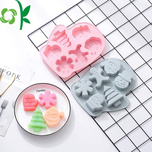 Molde para hornear dulces de silicona 3D