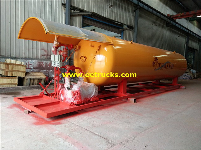 Estaciones de llenado de GLP móvil 10T 20 CBM 10T 20 CBM Mobile LPG Filling Stations