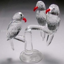 Sculpture crystal Bird