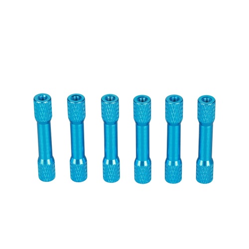 M3X6.3X30mm customized round step aluminum spacer