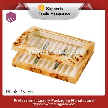 luxury wooden pen display box wholesale