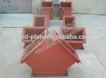 high quality CrC overlaying welding anti abrasion steel pipes