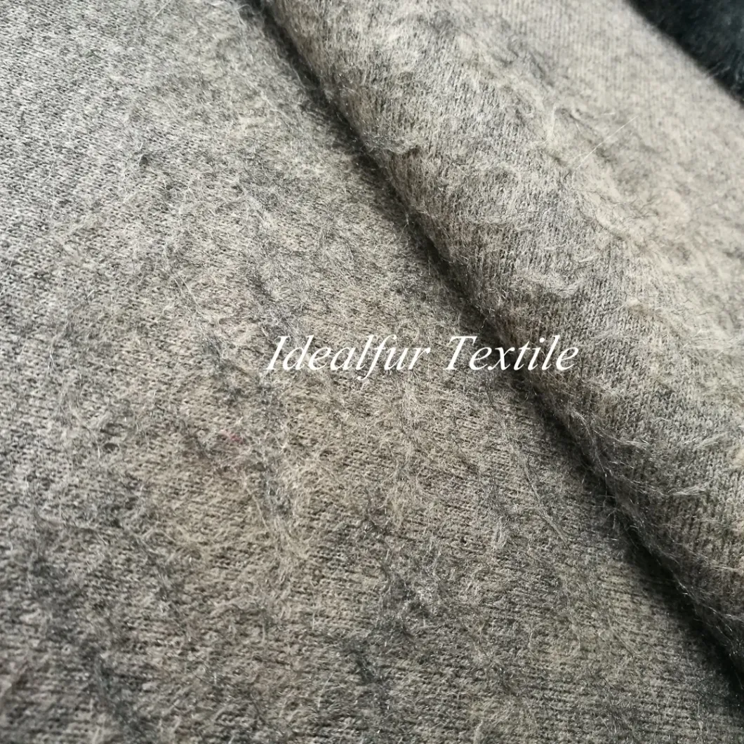 Short Pile Fake Fur Faux Leather