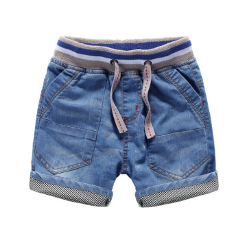 Children Cotton Trousers Wash Soft Short Jeans Wholesale