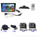 7 Zoll 2 Kanal Car Monitor System Voice Control mit Starlight -Nachtsichtkamera