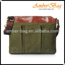 China Factory Vintage canvas pad bag, shoulder bag,laptop bag AB1601