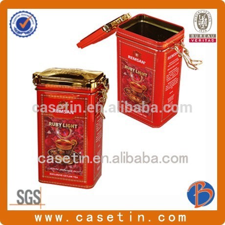 China manufacturing food grade metal christmas food tins