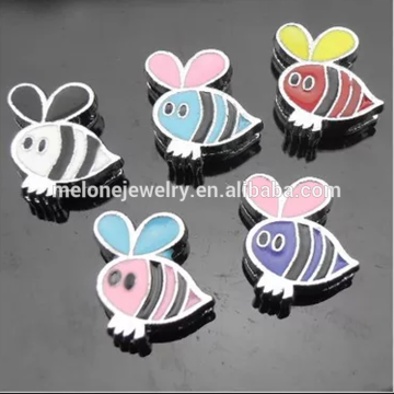 honeybee 8mm slide charms animal shaped beads wholesale beads