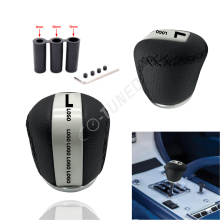 Universal Leather Gear Shift Knob for Manual Shift Lever