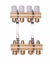 Quality Guaranteed Water Distribution Brass Manifolds for Underfloor Heating and HVAC Systems