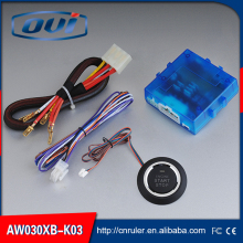 Point car alarm systems with the lgnition switch to keyless entry push button start