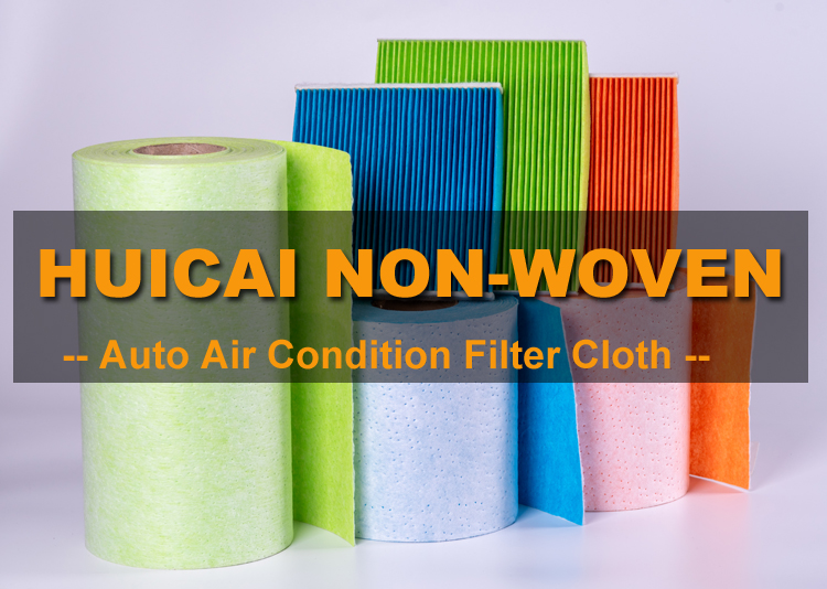 Auto air electrostatic cotton PP polyester filter cloth media paper