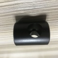 Parti di tornitura CNC in alluminio anodizzato nero personalizzato