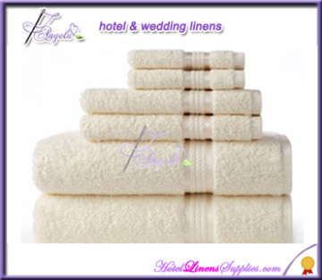100 cotton beige spa towels, spa bath towels for hotels, motels, spas