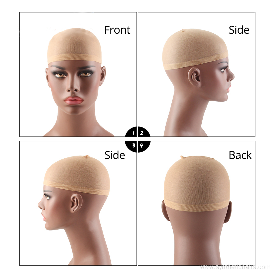 Nylon Stretchable Stocking Wig Cap for Making Wigs