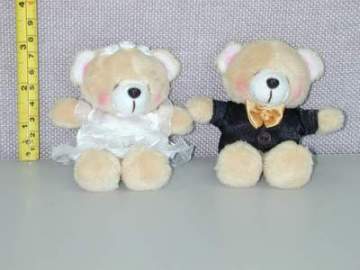 wedding bear,stuffed toy,plush toy,wedding bear