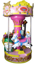 Merry Go Round Carousel Kiddie Ride Musical For Amusement Park