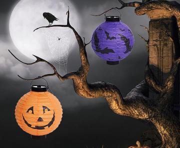LED Pumpkin paper lantern
