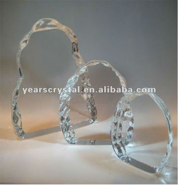 arrival blank crystal iceburg for iceberg crystal home decoration(R-1168