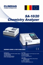 semi-automatic biochemistry analyzer