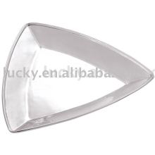 Silver Plated Triangle Dish