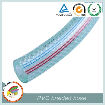 pvc fibre reinforcement hose extrusion line
