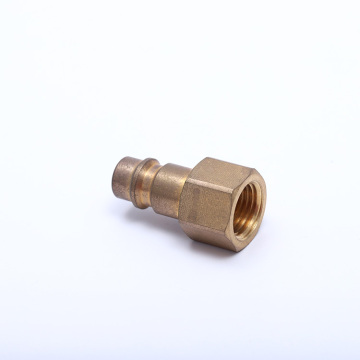 Chinese factory 1/8" - 3/4" forging brass interchange couping push disconnect quick couplers