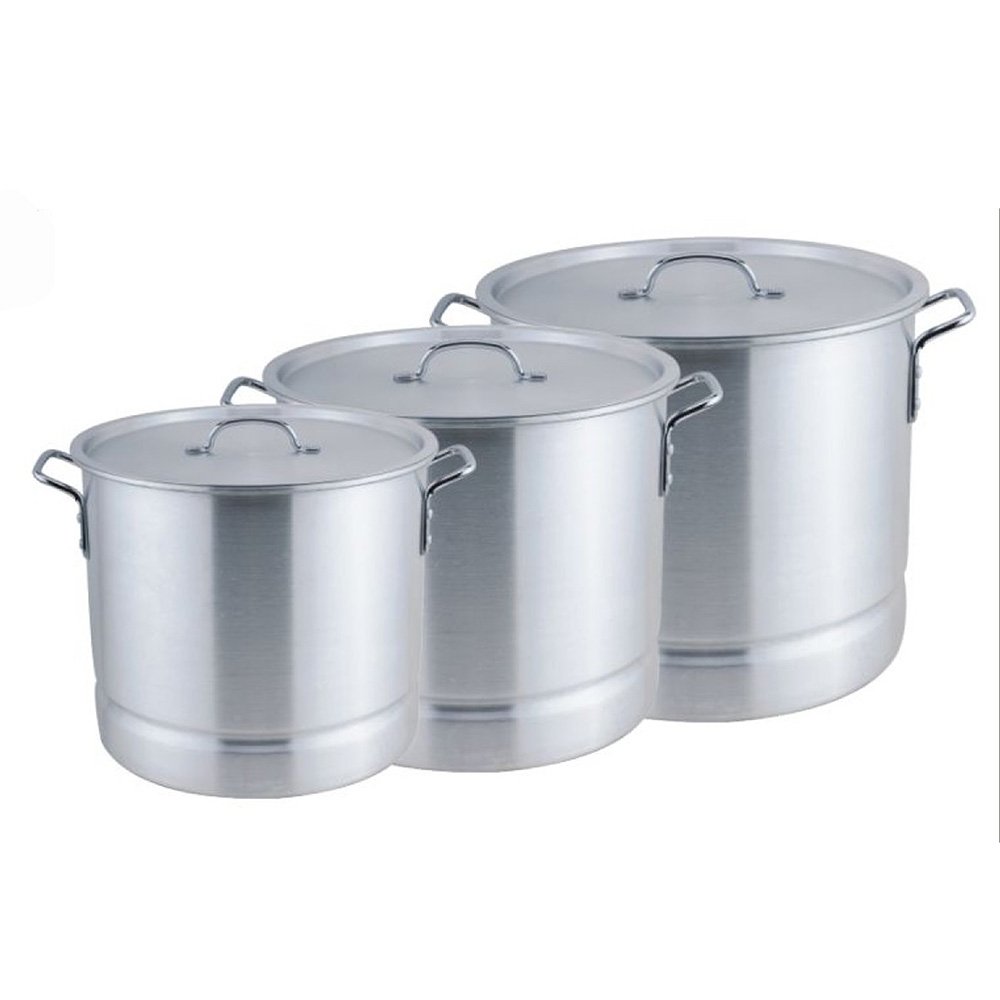 Set periuk stok pengukus aluminium 64QT 84QT 100QT