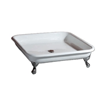 Freestanding Decorative Shower Trays and Cast Iron Shower Pans with Bathroom Accessories