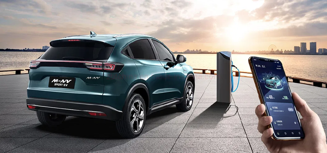 Dongfeng M-Nv EV SUV High Speed Brushless Motor Intelligent Pure Electric Used Car with Automatic LED Headligh