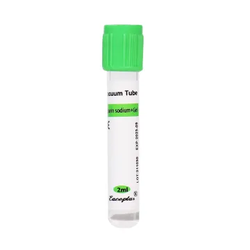 Vacuum Blood Collection Tube Heparin Sodium Lithium Tubes