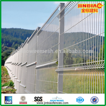 White Welded Wire Fence/ Welded Wire Mesh Fence