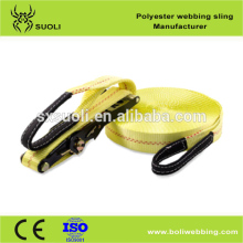 polyester webbing sling (lifting webbing sing) textile webbing sling