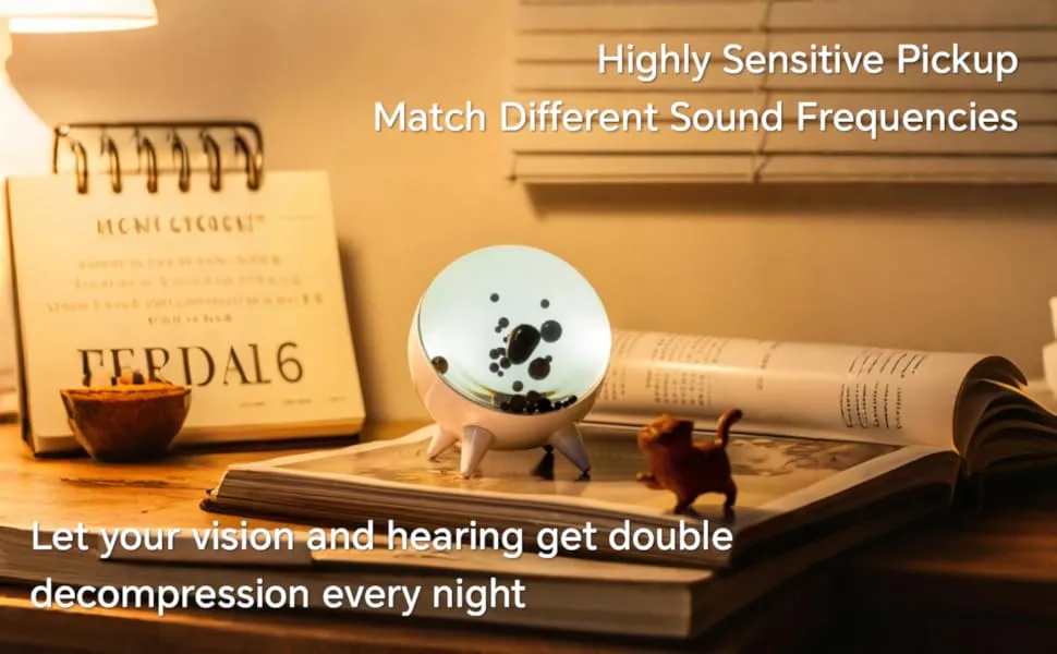 Dancing Magnetic Fluid Sound Visualizer with Music Rhythm